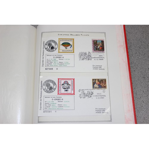 579 - Qty of European, mainly Austrian FDC stamps in Stanley Gibbons album