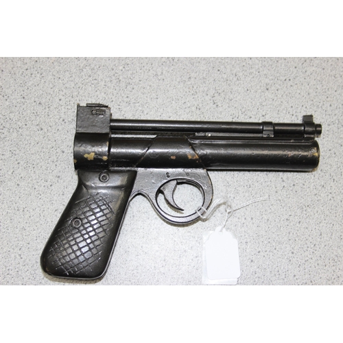 1423 - Webley & Scott Mk1 Series ll .177 pistol with box & pellets