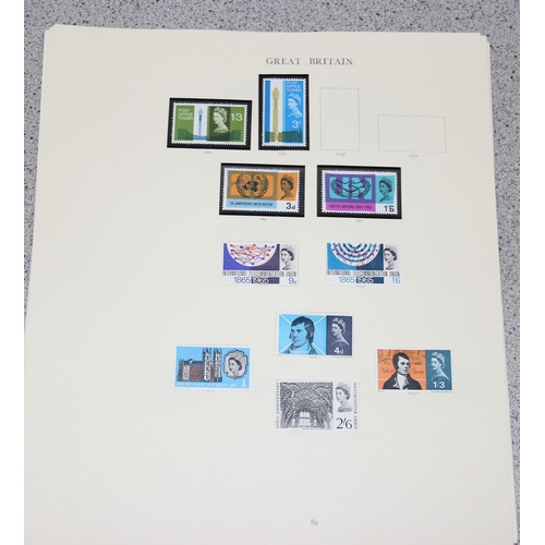 569 - Envelope of mint GB pre decimal stamps