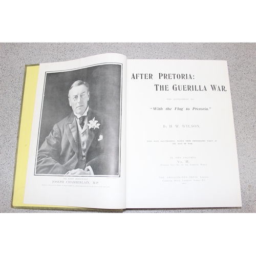 575 - After Pretoria the Guerilla War - supplement to 'With the Flag to Pretoria' by H.W Wilson, Volume 1 ... 