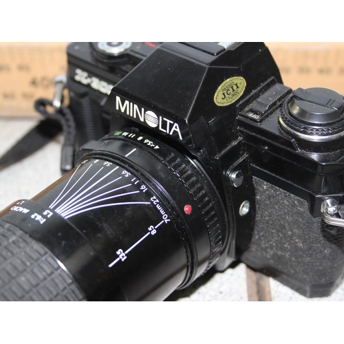 707 - Minolta X-300 with lens and carry case