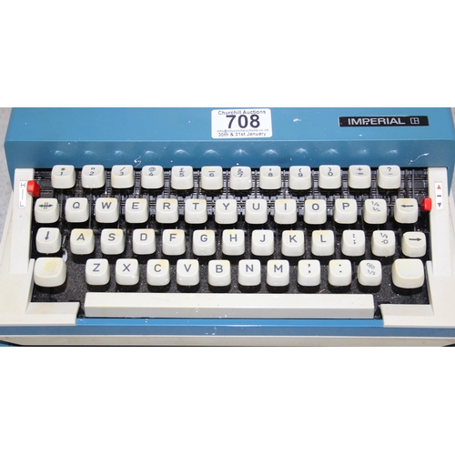 708 - Imperial 220 vintage typewriter