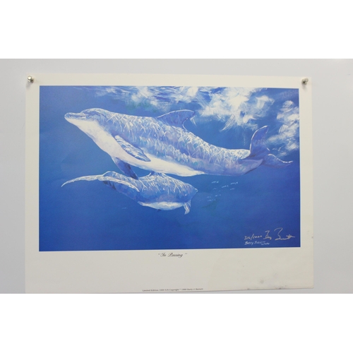 422 - 3 good quality North American prints all depicting aquatic subjects, 2 limited editions by Barry J B... 