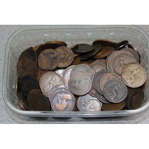 1280 - Qty of assorted British copper coins, Queen Victoria and later, approx 2.8kg gross