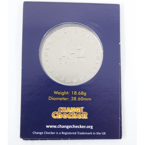 1258 - Change Checker Brilliant Uncirculated 