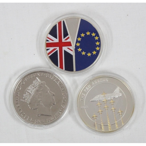 1266 - Qty of assorted coins and medallions etc to inc a limited edition blue titanium £2 coin, boxed set o... 