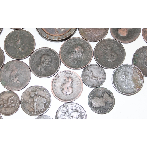 1171 - A large qty of assorted copper coins, mainly British 19th century and earlier