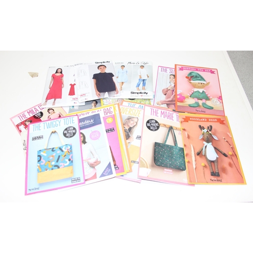 216 - 78 assorted mixed sewing patterns