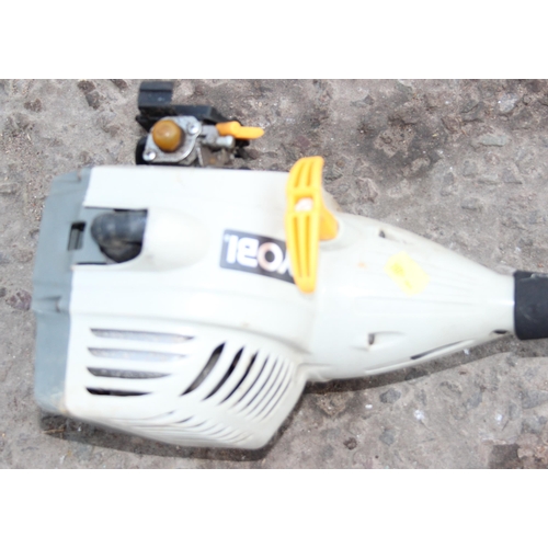 324 - 3 assorted petrol strimmers