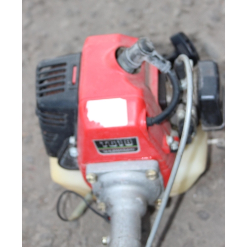324 - 3 assorted petrol strimmers