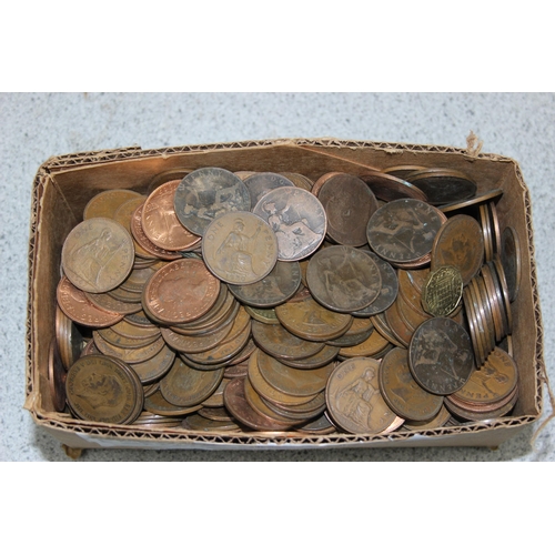 1178 - A large qty of mixed British copper coins, Queen Victoria and later, approx 5.4kg gross