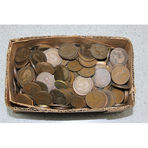 1179 - A large qty of mixed British copper coins, Queen Victoria and later, approx 5.4kg gross