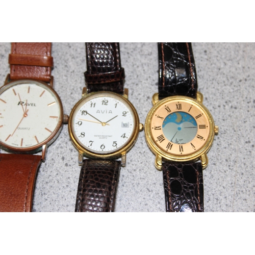 1366 - Qty of assorted vintage and later watches to inc Poljot 17 Jewels, Cyrano etc