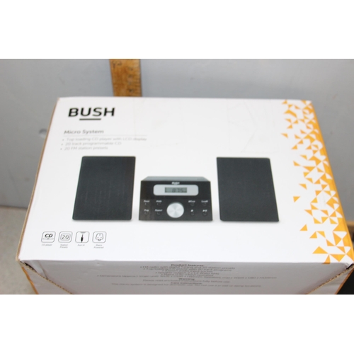 828 - Boxed Bush EP-658 CD Micro System Hi-Fi