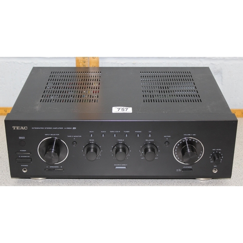 812 - Teac integrated stereo amplifier A-R650