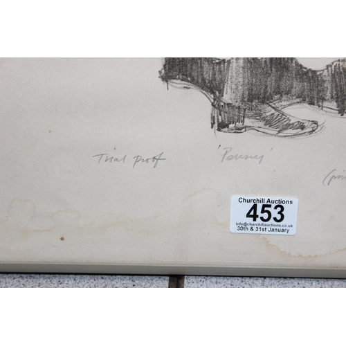 453 - Albany Wiseman (1930-2021), artists trial proof print entitled 