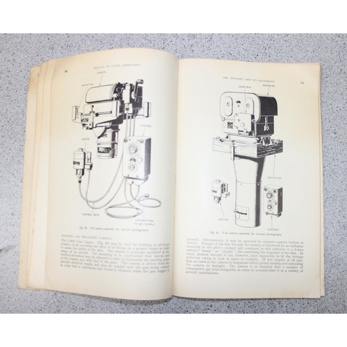 621 - Qty of military related books to inc 1949 Manual of Naval Airmanship, 1943 King's Regulations, Times... 