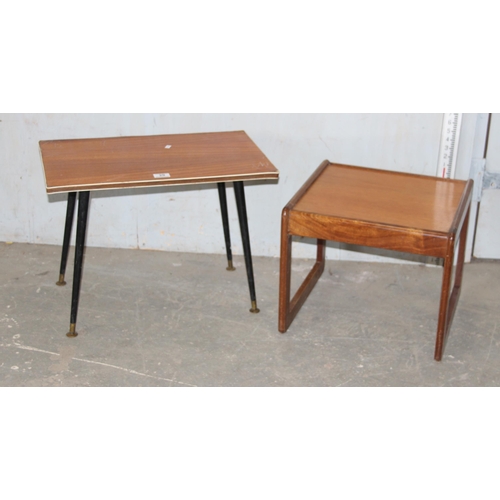 29 - 2 small retro tables