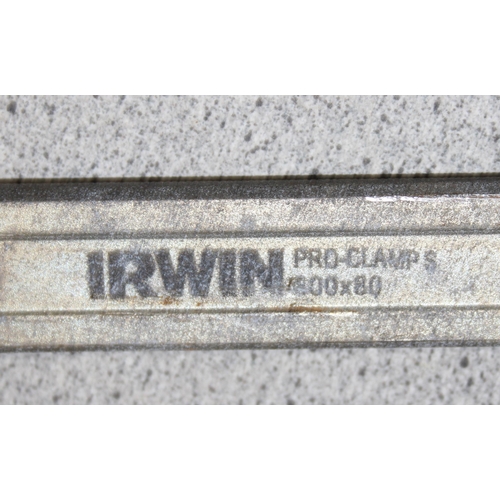 852 - 5 metal sash clamps to include Irwin