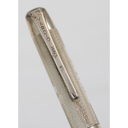 1025 - A silver Yard-o-Led propelling pencil, London 1951, in original box