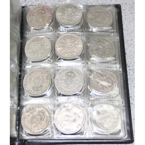 1208 - Qty of assorted British cupronickel coins, all 1947 and later, approx 2.6kg gross