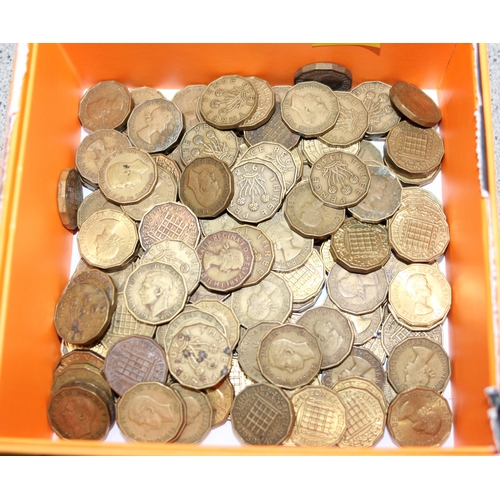 1210 - Qty of assorted British copper coins, mainly 20th century, approx 9.4kg gross