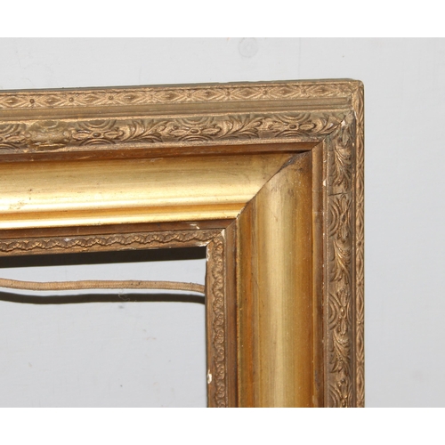 421 - 2 antique gilt picture frames