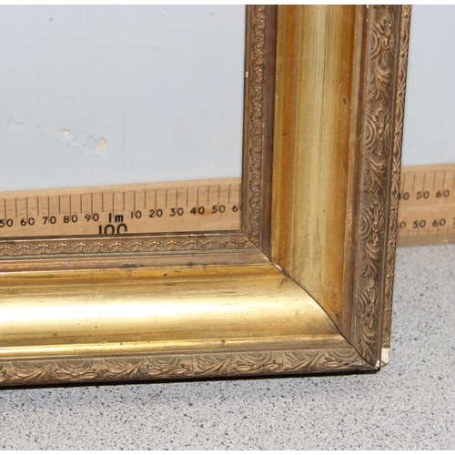 421 - 2 antique gilt picture frames