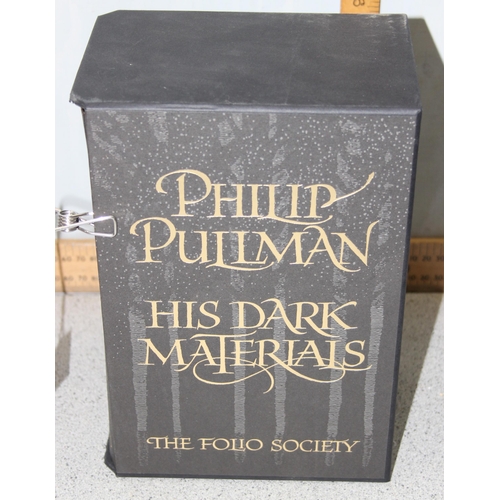 508 - The Folio Society - boxset of 'His Dark Materials' by Philip Pullman