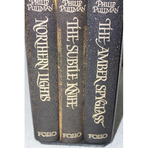 508 - The Folio Society - boxset of 'His Dark Materials' by Philip Pullman