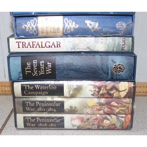 510 - Folio Society books - of historical war books (12)