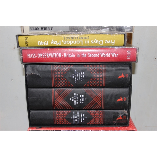 511 - Folio Society books - 1st & 2nd World War books (14)