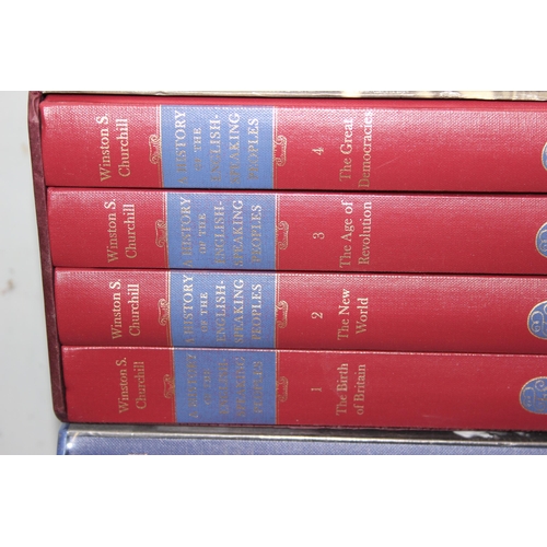 512 - Folio Society books - selection of Winston Churchill books (12)