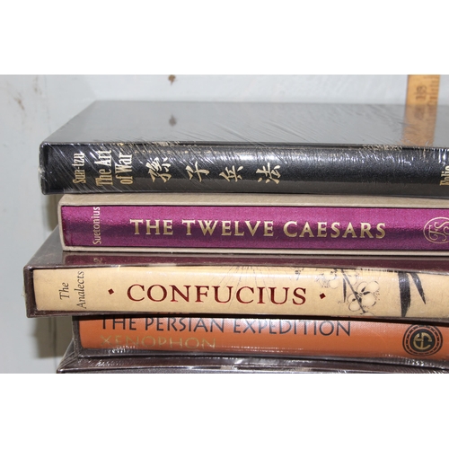 527 - Folio Society books - mixed selection of historical non-fiction to incl. Confucius and The Twelve Ca... 