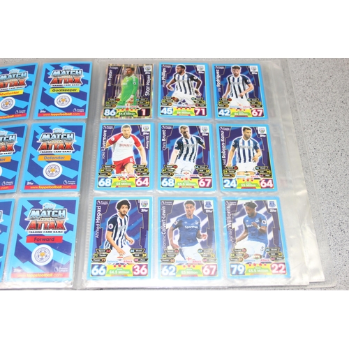 703 - Large qty of assorted Topps Match Attax football trading cards