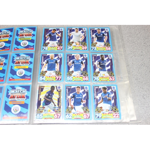 703 - Large qty of assorted Topps Match Attax football trading cards