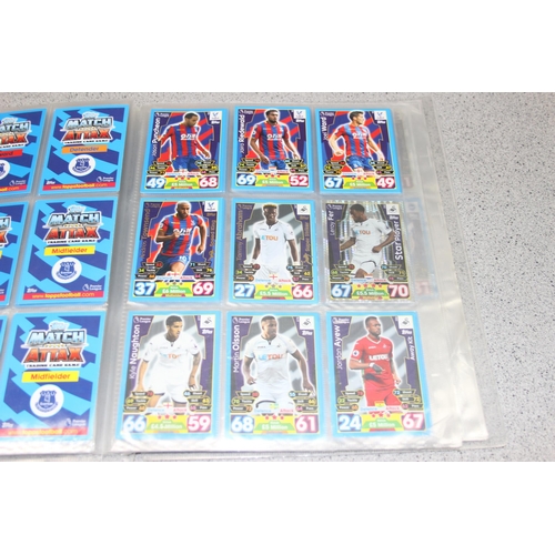 703 - Large qty of assorted Topps Match Attax football trading cards