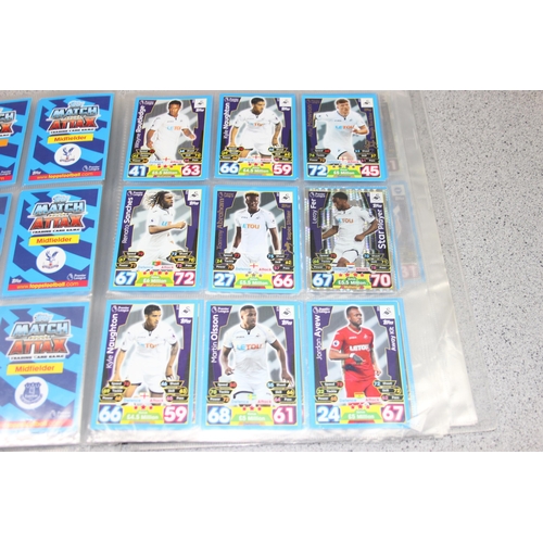 703 - Large qty of assorted Topps Match Attax football trading cards