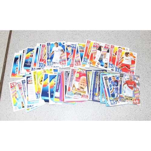 703 - Large qty of assorted Topps Match Attax football trading cards