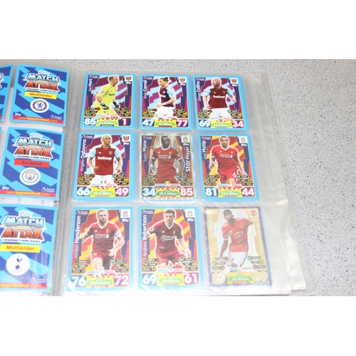 703 - Large qty of assorted Topps Match Attax football trading cards