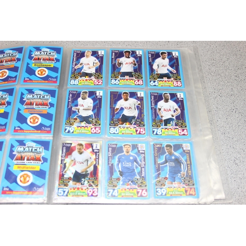 703 - Large qty of assorted Topps Match Attax football trading cards