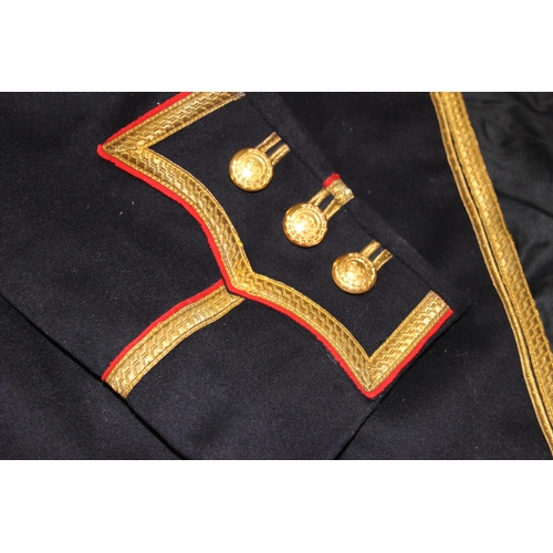 1429 - A 20th century Royal Marines bandsman's jacket, named to Sgt Ledger & P. Nolan