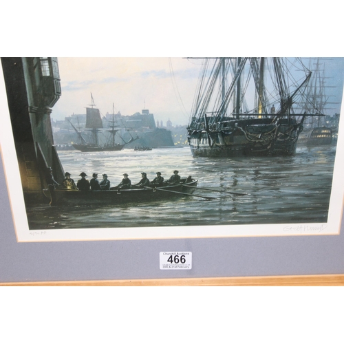 466 - Geoff Hunt (b.1948): 2 signed limited edition artists' proof prints, Master & Commander and Treasons... 