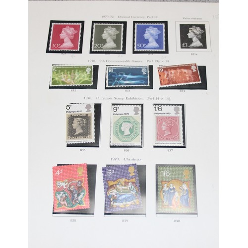 550 - Stamps to include pre-decimal mint & used sets and a folder of FDC