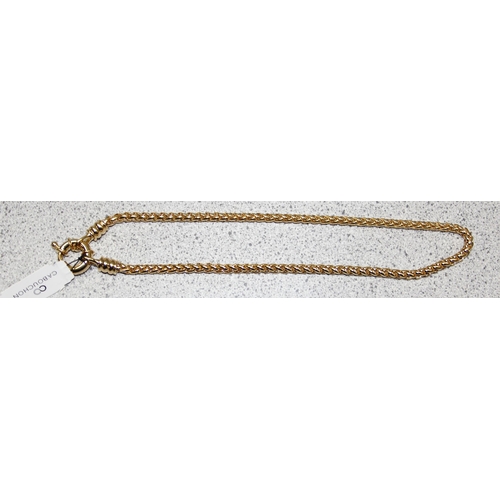 1167 - Approx. 70 gold plated Cabouchon necklaces