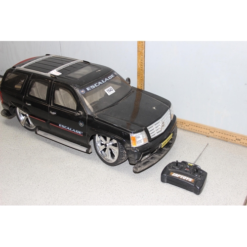 1542 - Remote controlled Cadillac Escalade with controller