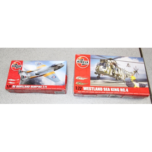 1543 - Qty of assorted Airfix models and other parts etc