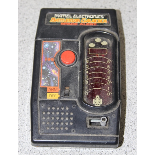 1545 - A rare Mattel Battlestar Galactica Space Alert game, untested