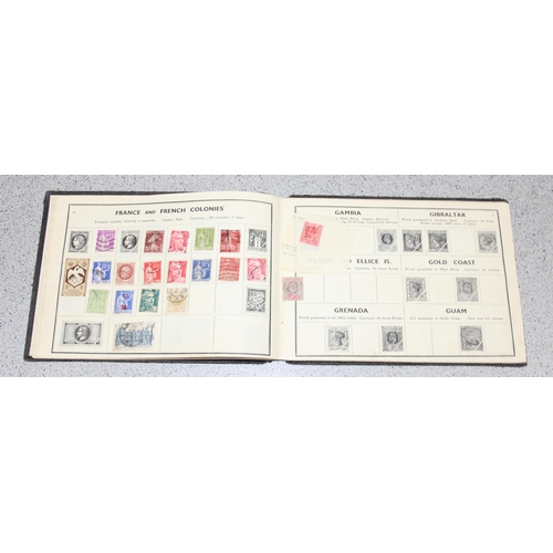 553 - Early 20th century stamp album and contents