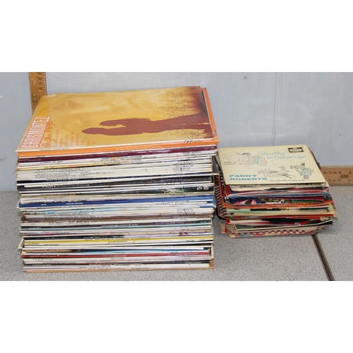 612 - Qty of assorted records, LP & 7